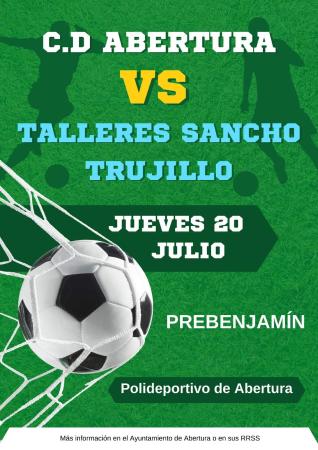 Imagen Deporte - CD Abertura vs Talleres Sancho - Trujillo - Jueves 20 Julio 20:00