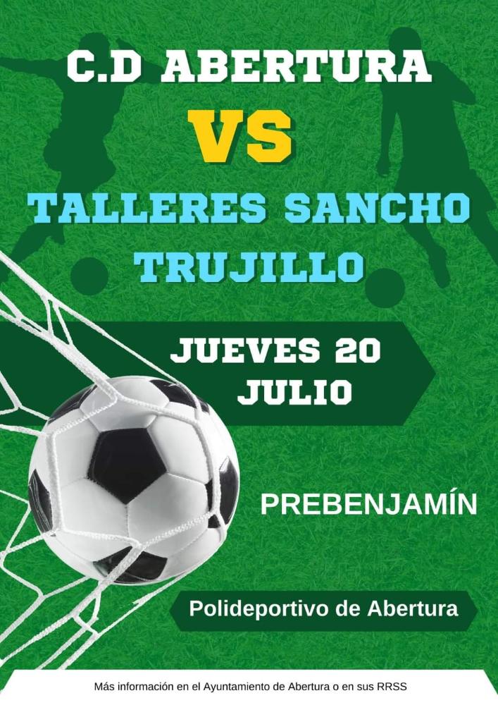 Imagen Deporte - CD Abertura vs Talleres Sancho - Trujillo