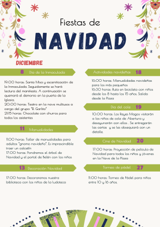 Imagen Programación Fiestas de NAVIDAD 2023